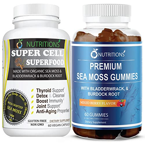 O Nutritions Sea Moss Capsule And Sea Moss Gummies #TOP25