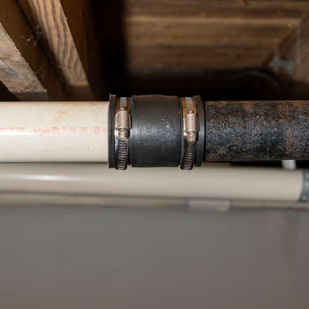 Fernco 3" Pipe Coupling - Easy Install -7