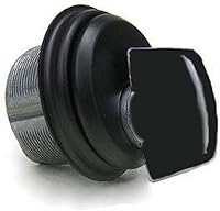 Vista 3 de Juego de cilindro de bloqueo de embutir comercial y juego de giro, Adams Rite Style Cam, en aluminio (1 juego)