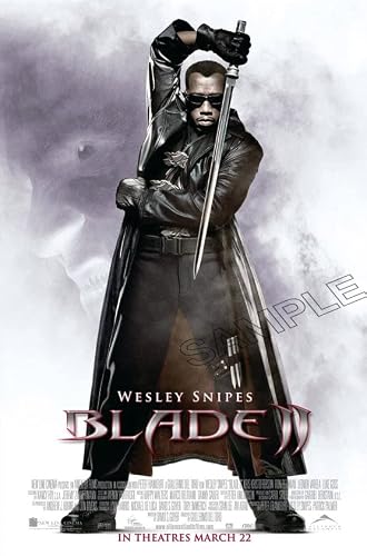 Blade Poster Movie Film Marvel Comics Superhero Photo Wall Art Picture Poster A4