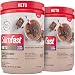 Slimfast Keto Meal Replacement Powder Fudge Brownie Batter, (20 Servings), 2 Count - Pack of 2 Canisters