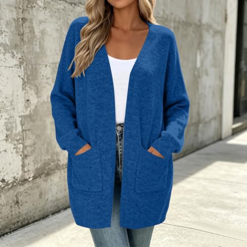 Cardigan Sweaters for Women Open Front Coats Long Sleeve Fashion Jackets - image 2