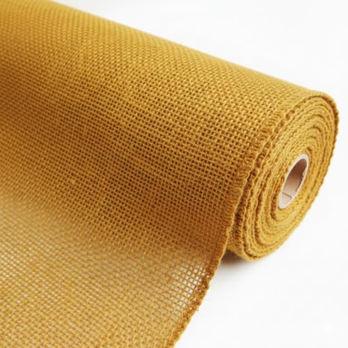 Tela de Saco   Yute  Arpillera, 150 x 150 cm,Tela para Decoración   Tapicería Manualidades Complementos, Fiestas ..etc (MOSTAZA)