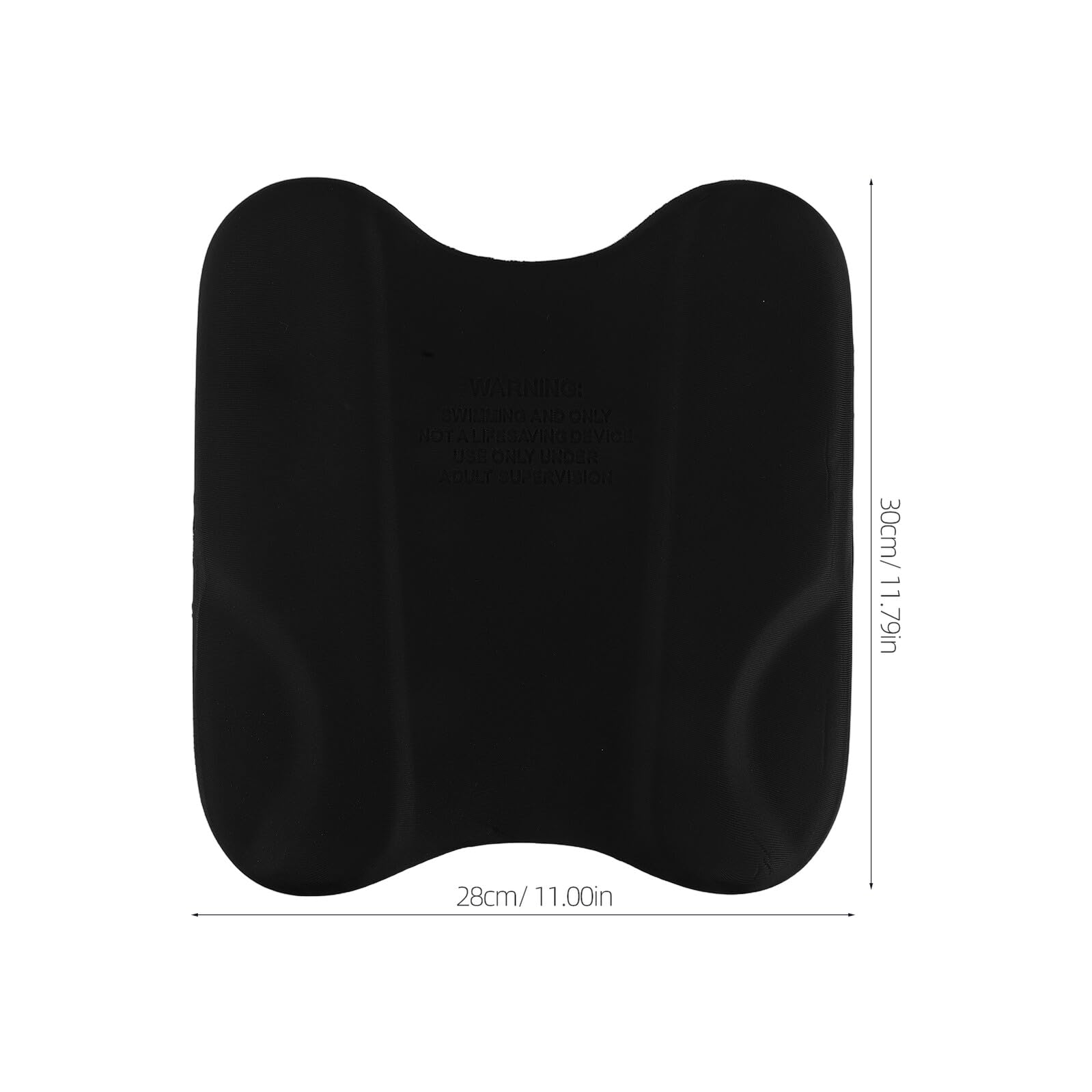 Abaodam Tablas de Natación para Piscina 2 Piezas Negras Flotador Entrenamiento para Adultos y Tabla de Resistencia al Agua para Aprendizaje y Ejercicio Acuático