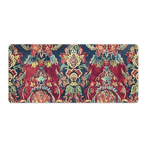 Tapis de souris de jeu à pois rouges idéal pour aménager un bureau gaming