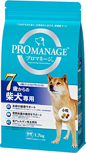 プロマネージ ドッグフード 7歳からの柴犬専用 シニア犬用 1.7kg×6個 (ケース販売)