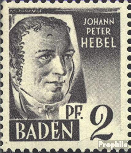 Franz. Zone-Baden 1I, schramme on the Forehead (Field 14) 1947 Postage stamp (Stamps for collectors)