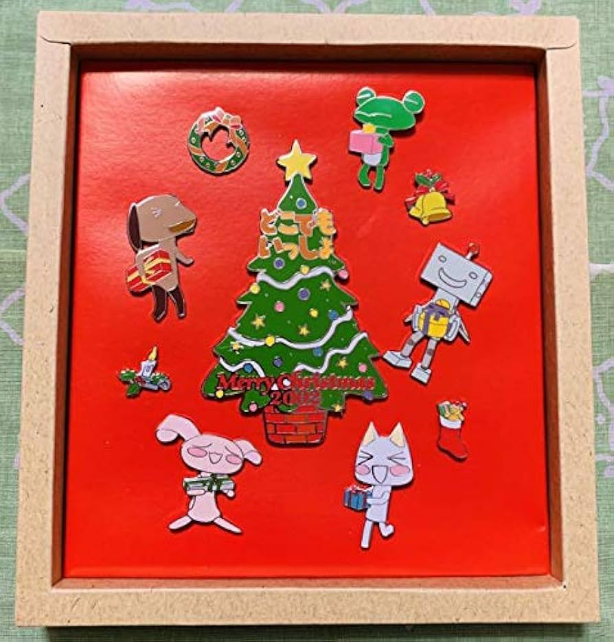どこでもいっしょ クリスマスピンズ 2002年 Amazon.co.jp: どこでもいっしょ トロ クリスマスピンバッジ