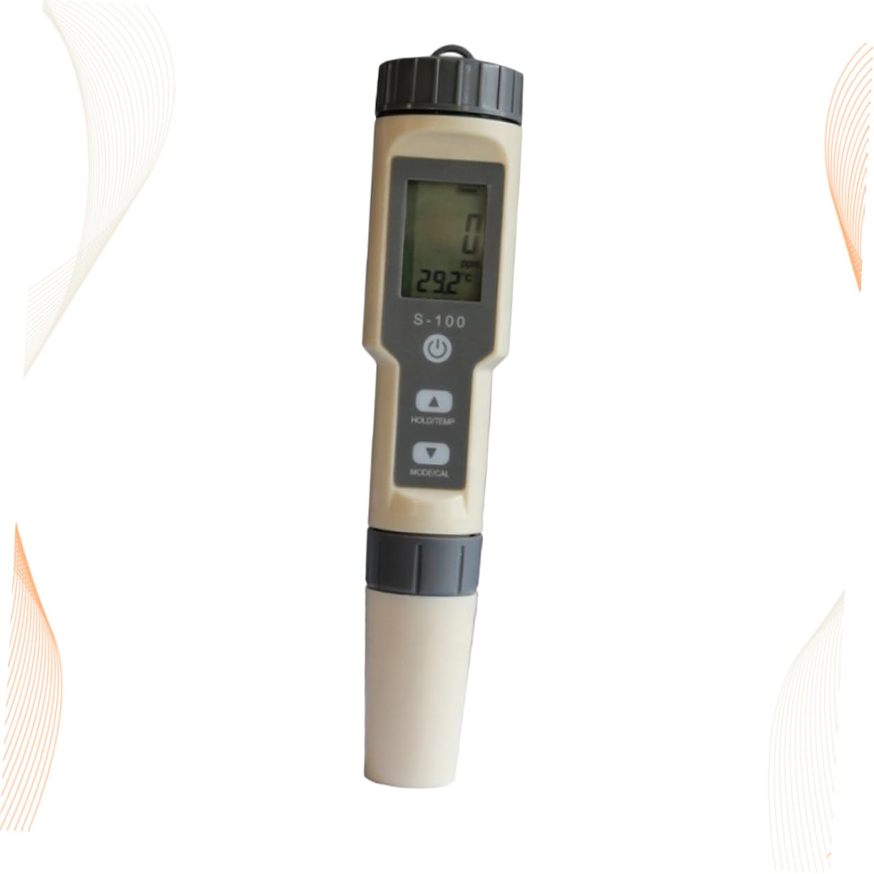 Alipis 3 Piezas Medidor de Salinidad Multifuncional Automático para Agua Probador de de Agua Tipo Bolígrafo Precisión para Acuarios y Piscinas Detección de Conductividad y Temperatura