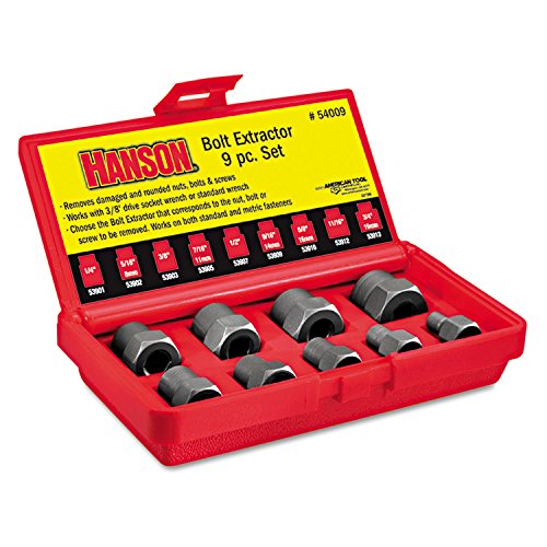 IRWIN Bolt Extractor Set, Fractional, 9-Piece (54009) by IRWIN - Used condition - US$51.70