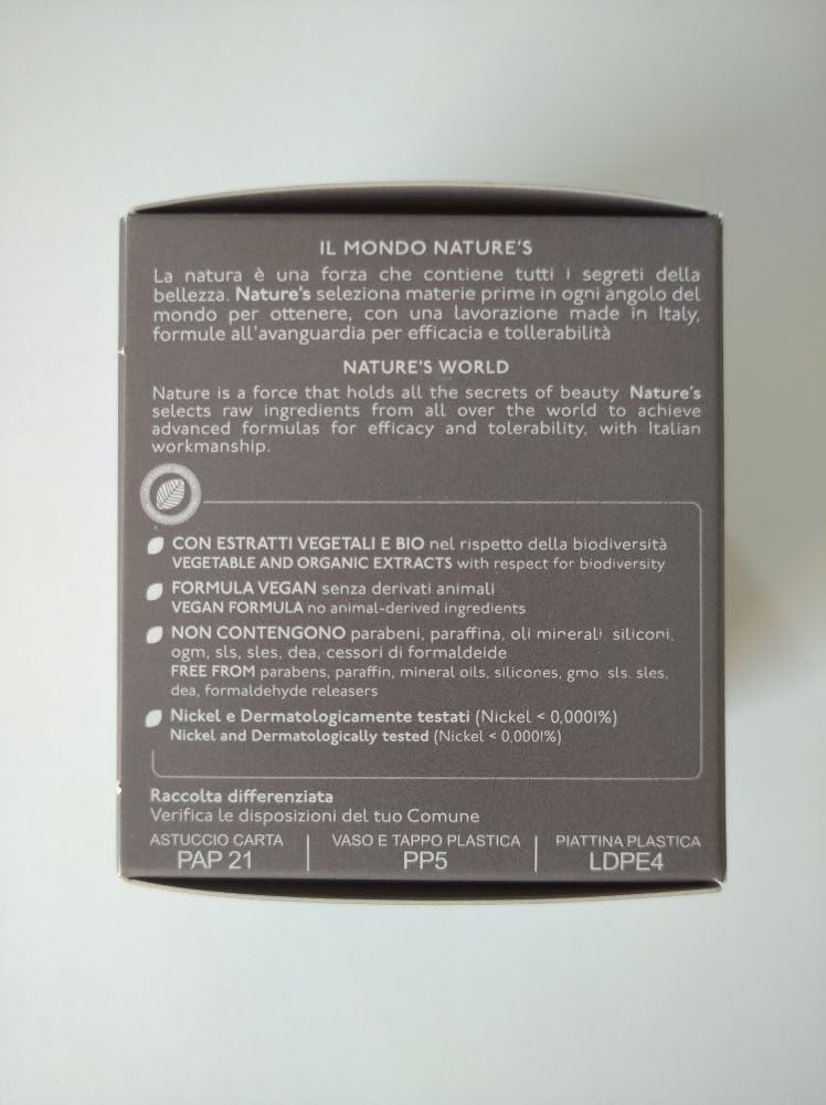 Bios Line Nature' S Hematite, Crema Viso Dopobarba - 50 ml