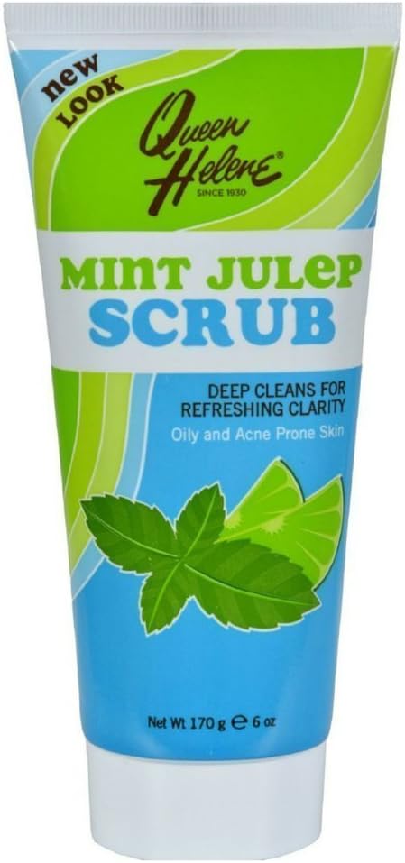 Queen Helene Refreshing Natural Facial Scrub Mint Julep - 6 Oz
