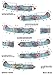 Foxbot 72-070 1/72 Lavochkin Fighters at war: LaGG-3, La-5, La-5F, La-5FN and La-7 for AML, Bilek, Dakoplast, Eastern Express, ClearProp, TOKO, MisterCraft, NOVO, KP, Eduard, Roden Kits