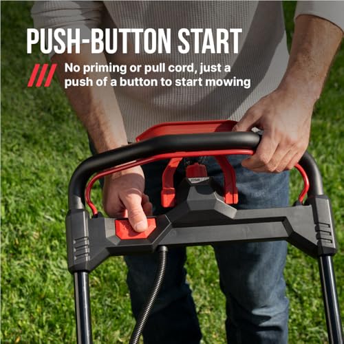 Image of SKIL PWR CORE 40 Brushless 40V 20-Inch Self-Propelled Mower Kit with Smart Caddy, Includes 6.0Ah & 4.0Ah Batteries and 150W Charger - SM2010C-24