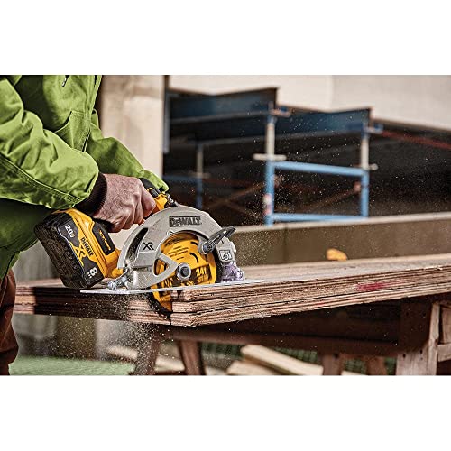DEWALT 20V MAX* XR® SERRA CIRCULAR SEM ESCOVA 19,1 cm COM POWER DETECT™ (somente ferramenta) (DCS574