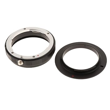EDASH 52mm Thread Metal Macro Reverse Ring Camera Mount Adapter + Rear Lens Mount Protection Ring for Nikon F AI AF Mount Camera Lens