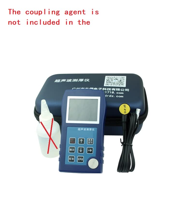 Medidor ultrasónico de espesor para acero y hierro, medición de 0.75 a 400 con precisión de 0.1 mm DR85S miniatura 2