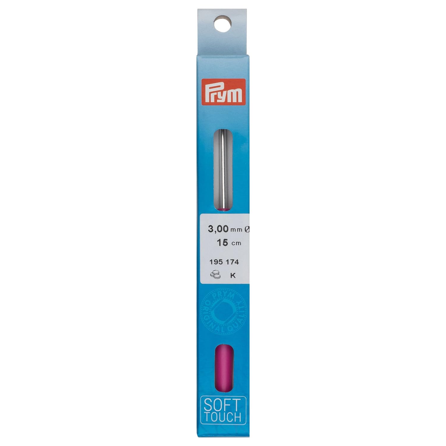 Prym Crochet Hook, Silver, 14 cm x 3 mm