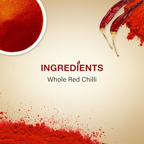 Image of Sunrise Pure Kashmiri Mirch Spice Powder Pouch, 50 gram (Pack of 2)