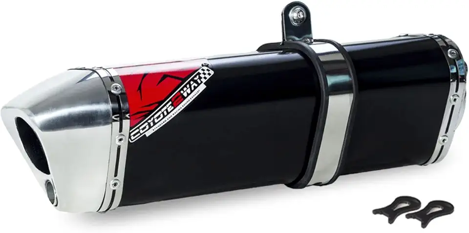 Escape/Ponteira Coyote TRS 2 Way Alumínio - MT-03 ano 2016 em Diante - Preto/Cromado