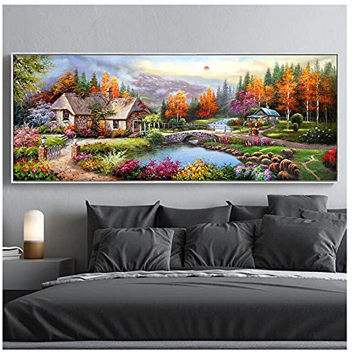 Broderie diamant 5D grand format pour combler un grand mur vide - 2