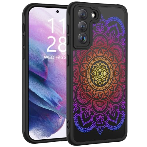 Coque Samsung S22 Plus avec protection objectif et écran - Lumarke motif floral