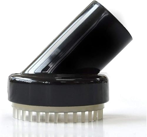 EZ SPARES Cepillo de aire redondo de repuesto para mascotas, accesorio de manguera de vacío central, herramienta universal de 1 1/4 pulgadas (1.260