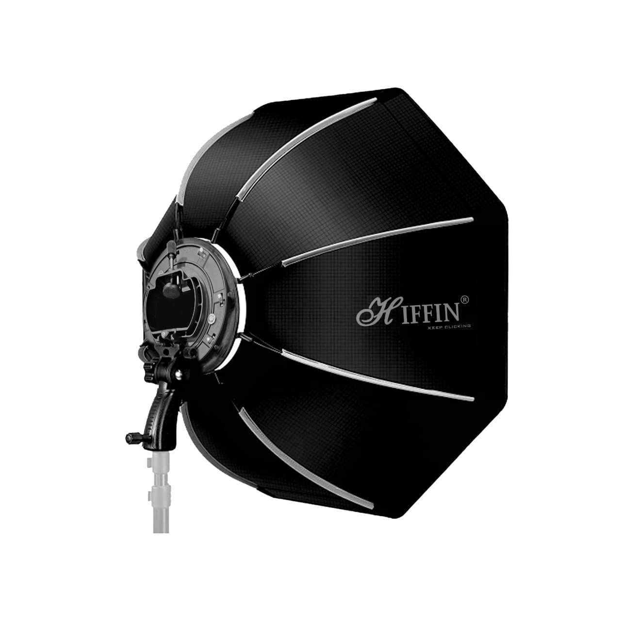 HIFFIN (65cm) Lightweight & Portable Soft Box Comes with S2 Type Bracket & 2 Diffuser Sheets | Carrying Case | Compatible with All Flash Speedlights (Octagonal Softbox 65 cm) (B08R5XM9YN) Amazon Price History, Amazon Price Tracker