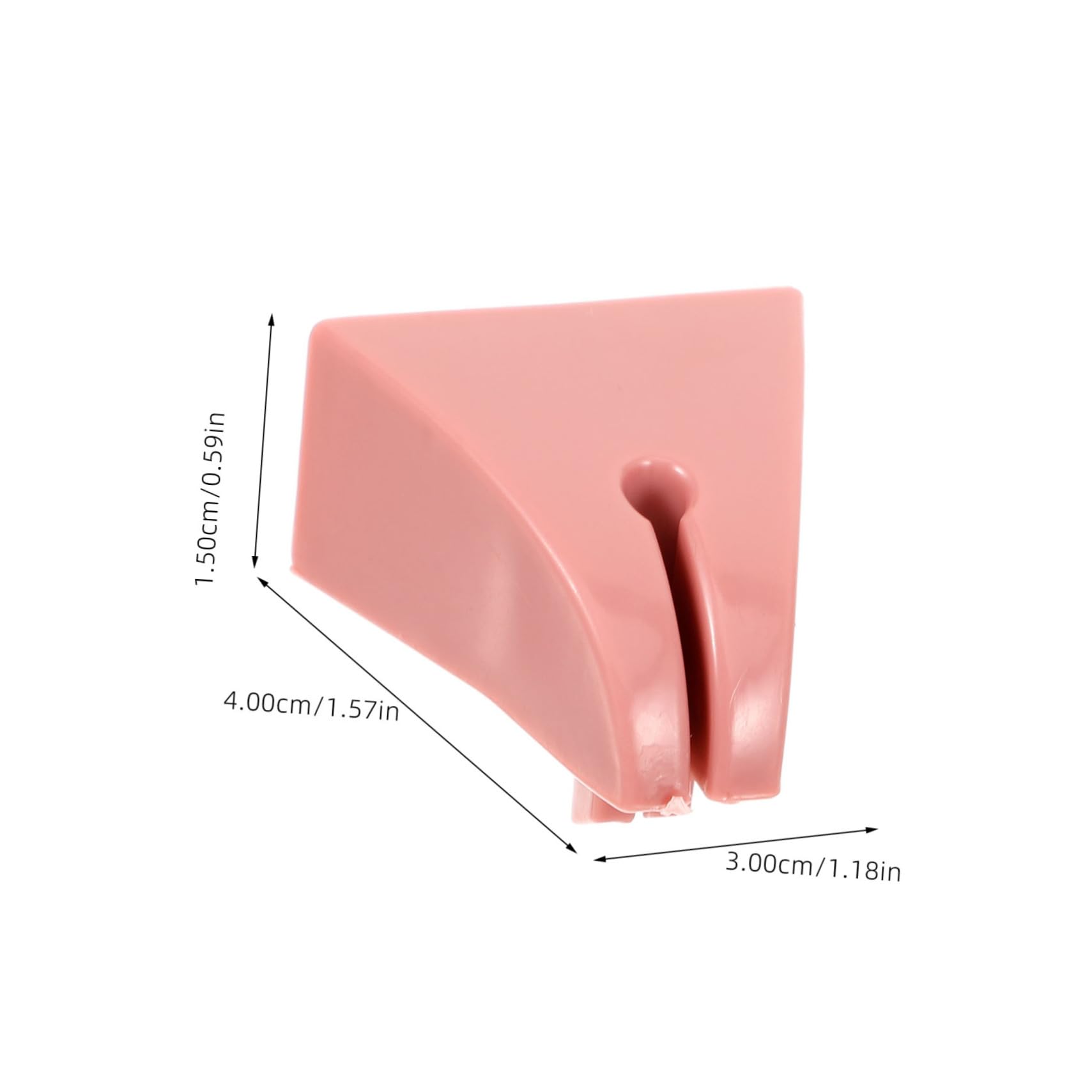 Housoutil Loom Knitting Machines Circular Knitting Machine Yarn Winder for Wool Stitch Knitting Accessories Craft Knit Yarn Opening Knitter Nozzle Thread Guide Adapter Pink Plastic