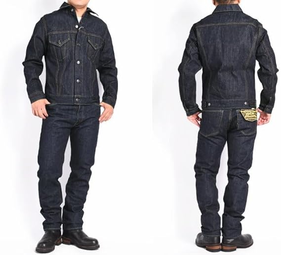 i362＊ シュガーケーン メンズ デニムジャケット サイズW36 インディゴ Amazon | [シュガーケーン] Gジャン 14.25oz. DENIM JACKET 1962