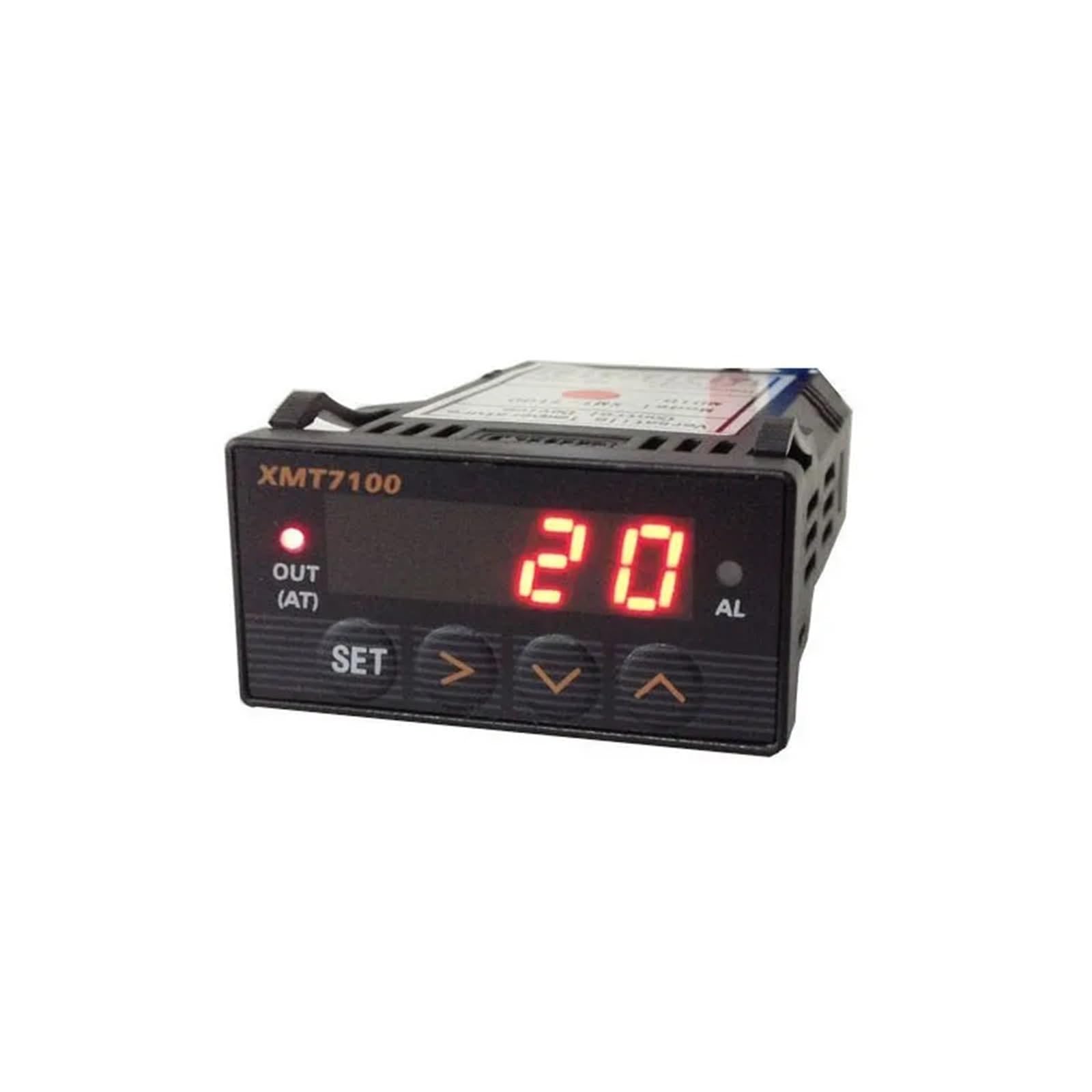 Controlador de temperatura PID inteligente CA/CC 85-260 V con pantalla LED roja