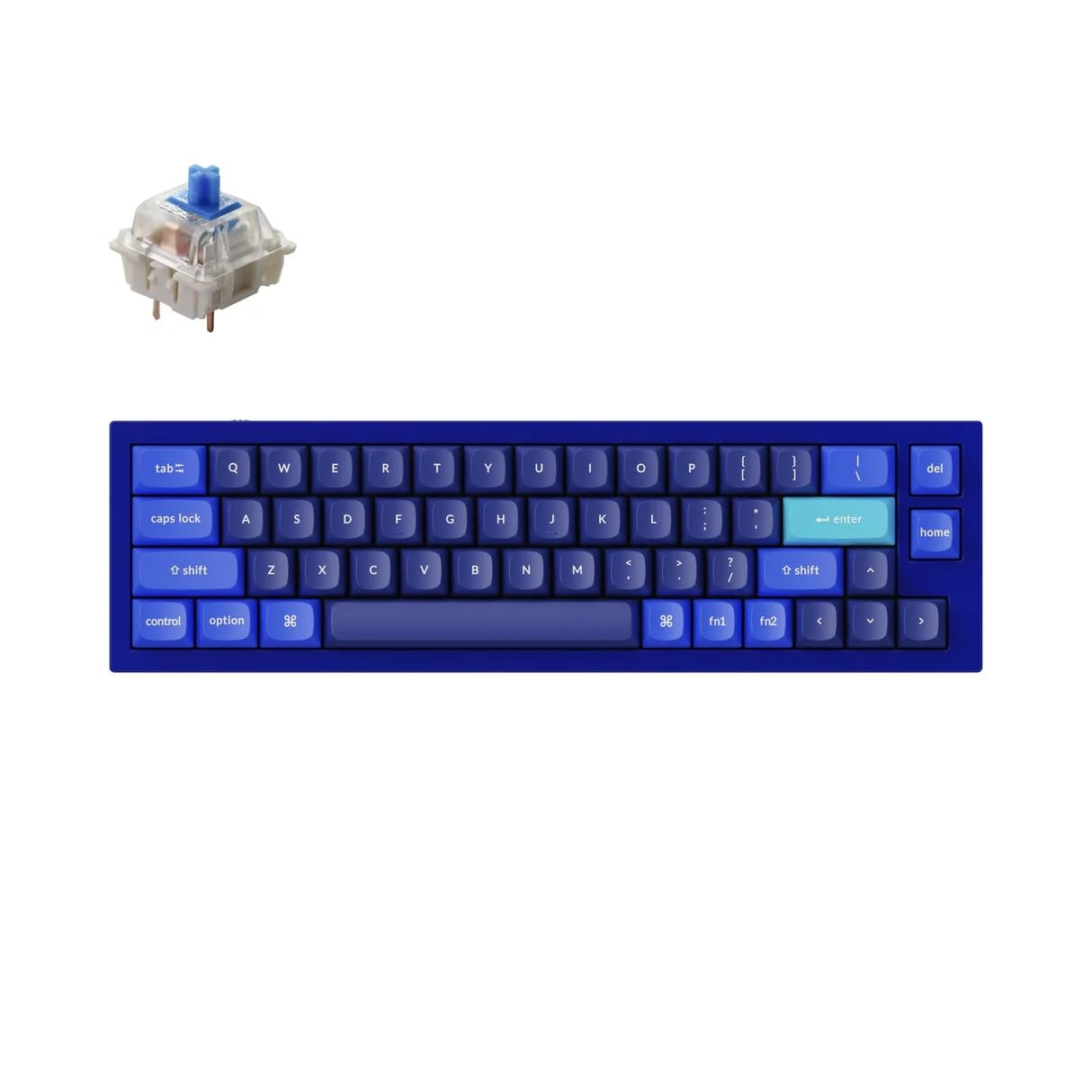 Amazon | Keychron (キークロン) Q9 52キー 40% レイアウト熱狂的