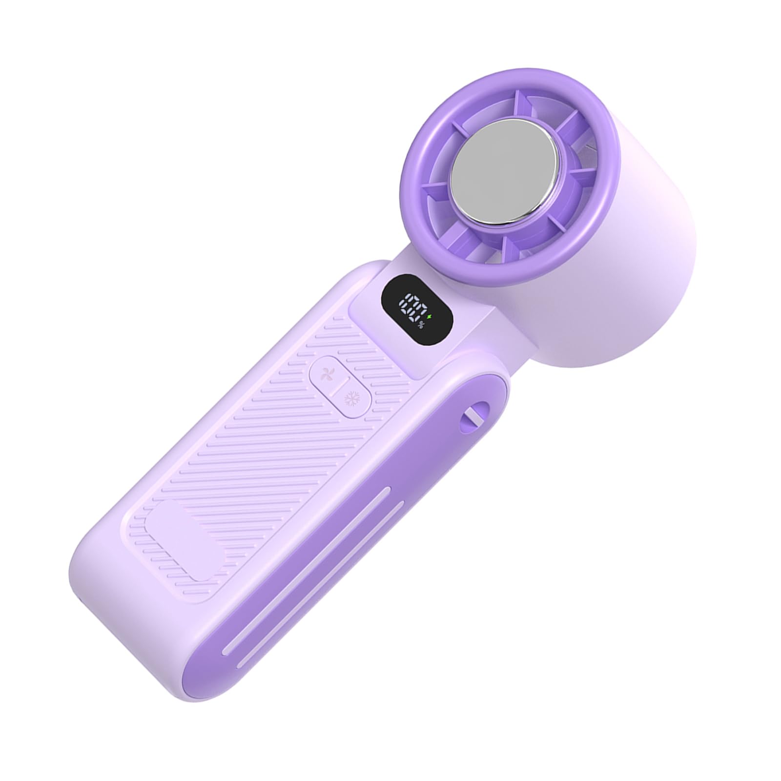 Elnwnnkc Compress High Speed Cooling Fan 100 Speed USB Rechargeable Folding Refrigeration Small for Home and Travel Portable Wearable