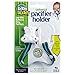 Baby Buddy Universal Pacifier Holder Clip - Snaps to Paci or Attach with Universal-Fit Silicone Ring - Pacifier Clip for Babies 4+ Months/Toddler Boys & Girls, Bermuda Cool