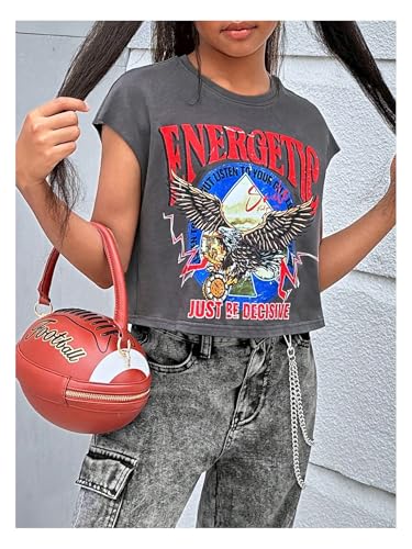 SOLY HUX Girls Summer Letter Graphic Tees Crew Neck Loose Casual T Shirts4