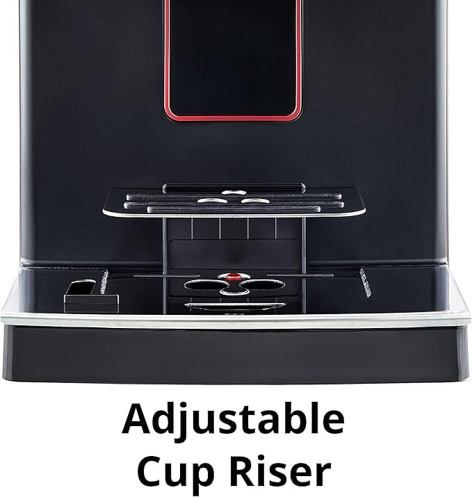 Image of Kaapi Solutions Magenta Prestige Super-Automatic Espresso Machine - One-Touch Coffee & Milk Frothing, Customizable Brewing, Italian Design