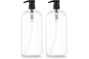 Bar5F Empty Refillable Shampoo Bottles