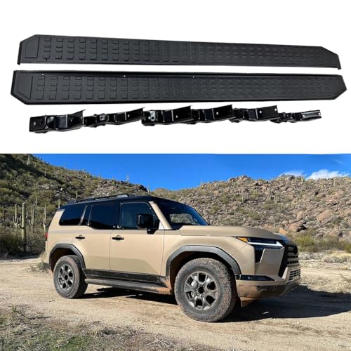 Estribos negros para Lexus GX550 2024 2025 2 unidades miniatura 1