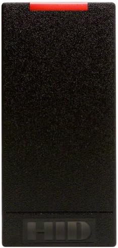 HID 900NTNNEK00000 iCLASS SE R10 Black Smart Card Reader