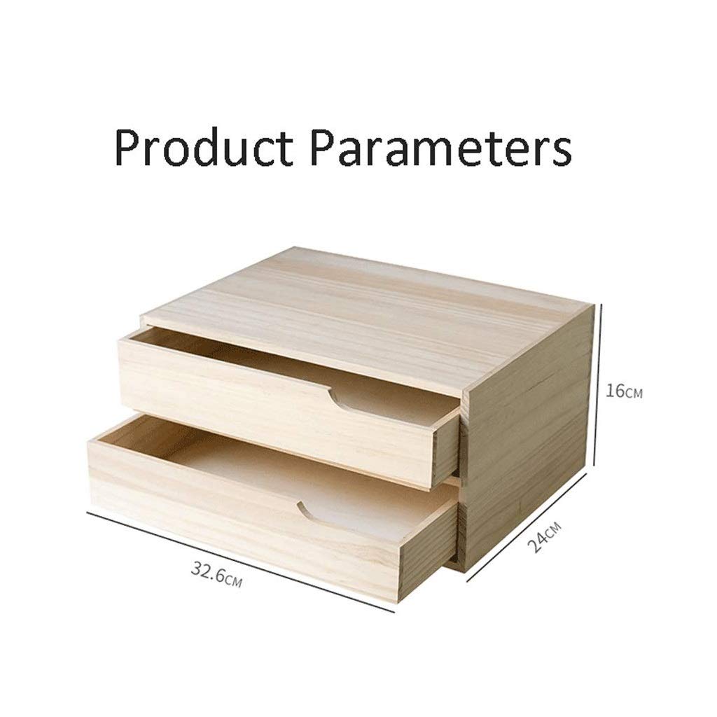 Aufbewahrung Ordner/Schnellhefter/Organisator/Holzschublade Art Desktop Bücherregal Multifunktions-Dateiablage Arbeitsbereich Schreibtisch Veranstalter for Home Office Ablagesystem Organizer