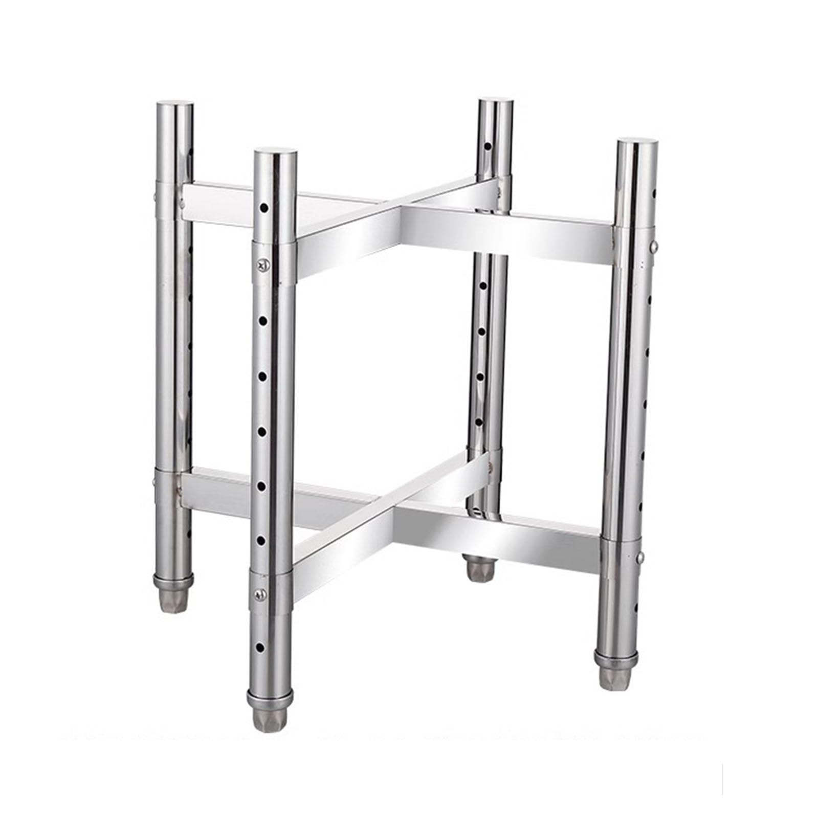 Carrello portavaso in acciaio inox per organizzazione cucina ristorante – soluzione di stoccaggio resistente e versatile per bar e hotel