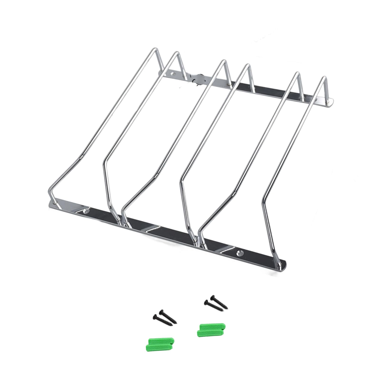 Nucelit Nonrust Steel Overhead Wine Glass Shelf Space Efficient Mountable for Dining Accessories Rustless Wine Rack