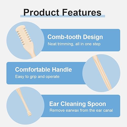 Miniatura 6 de Cortador de pelo nasal, 2026, nuevo recortador de vello de nariz para hombres y mujeres, herramienta de eliminación de vello manual portátil