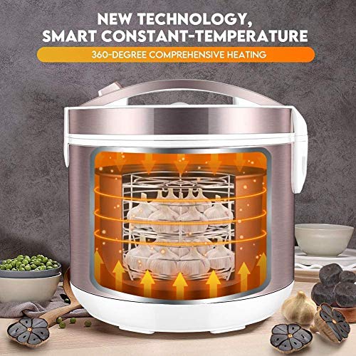Vogvigo 5L Fermenteur D'ail Noir Entièrement Automatique Contrôle Intelligent Ail Maker Santé Alimentaire Maker Plusieurs Clou De Girofle Ail DIY Cooker - Image 4