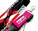 JDM HKS Lanyard Keychain Neck Strap Quick Release Key Chian 2 Sided Print New