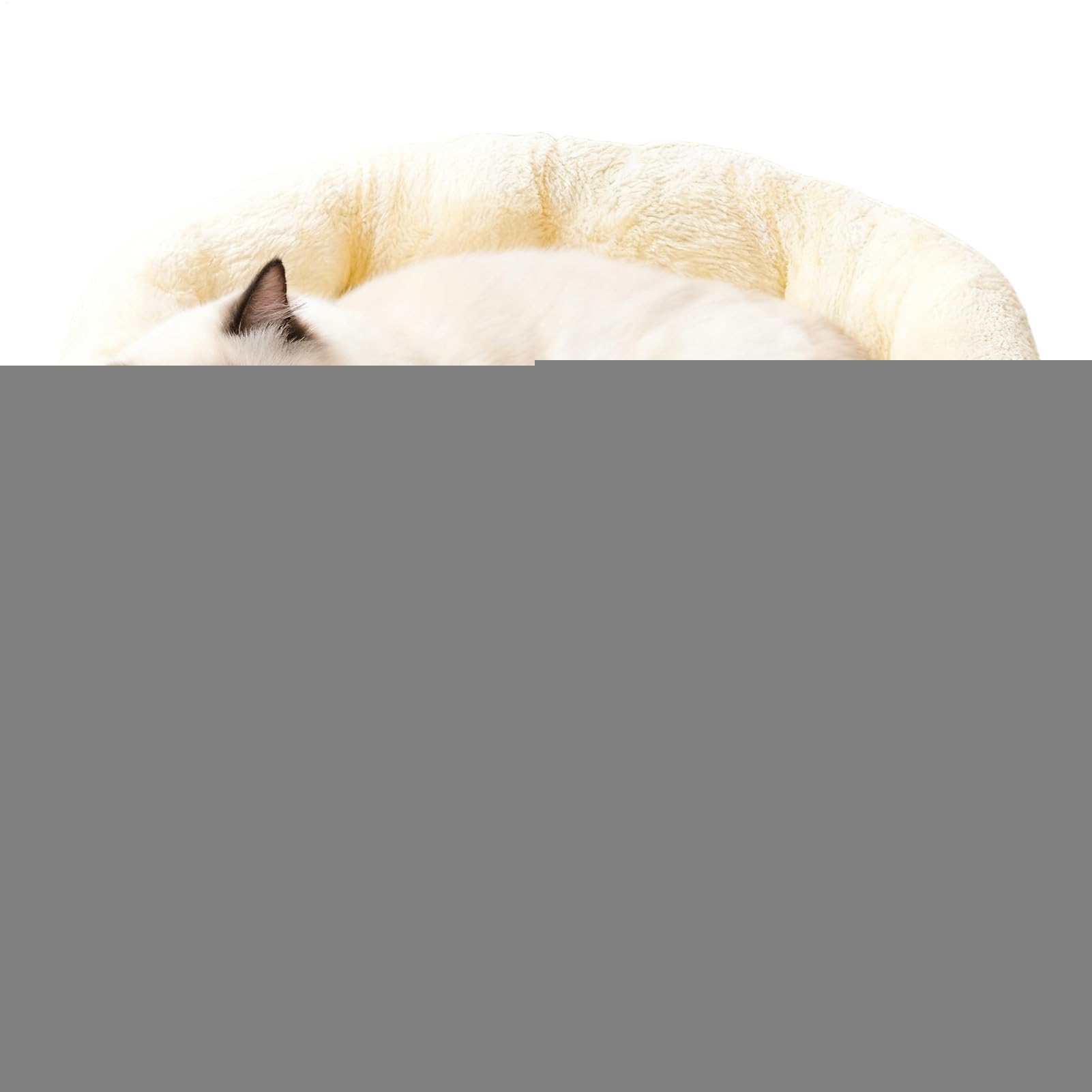 Cama para gatos interior para balcón y salón decoración del hogar en invierno