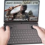 GPD Win Max 2 2024 [AMD Ryzen 7 8840U-32GB+2TB] 10.1 Inches Mini Handheld Win 11 PC Video Game Console Laptop 2560X1600 TouchScreen Tablet PC