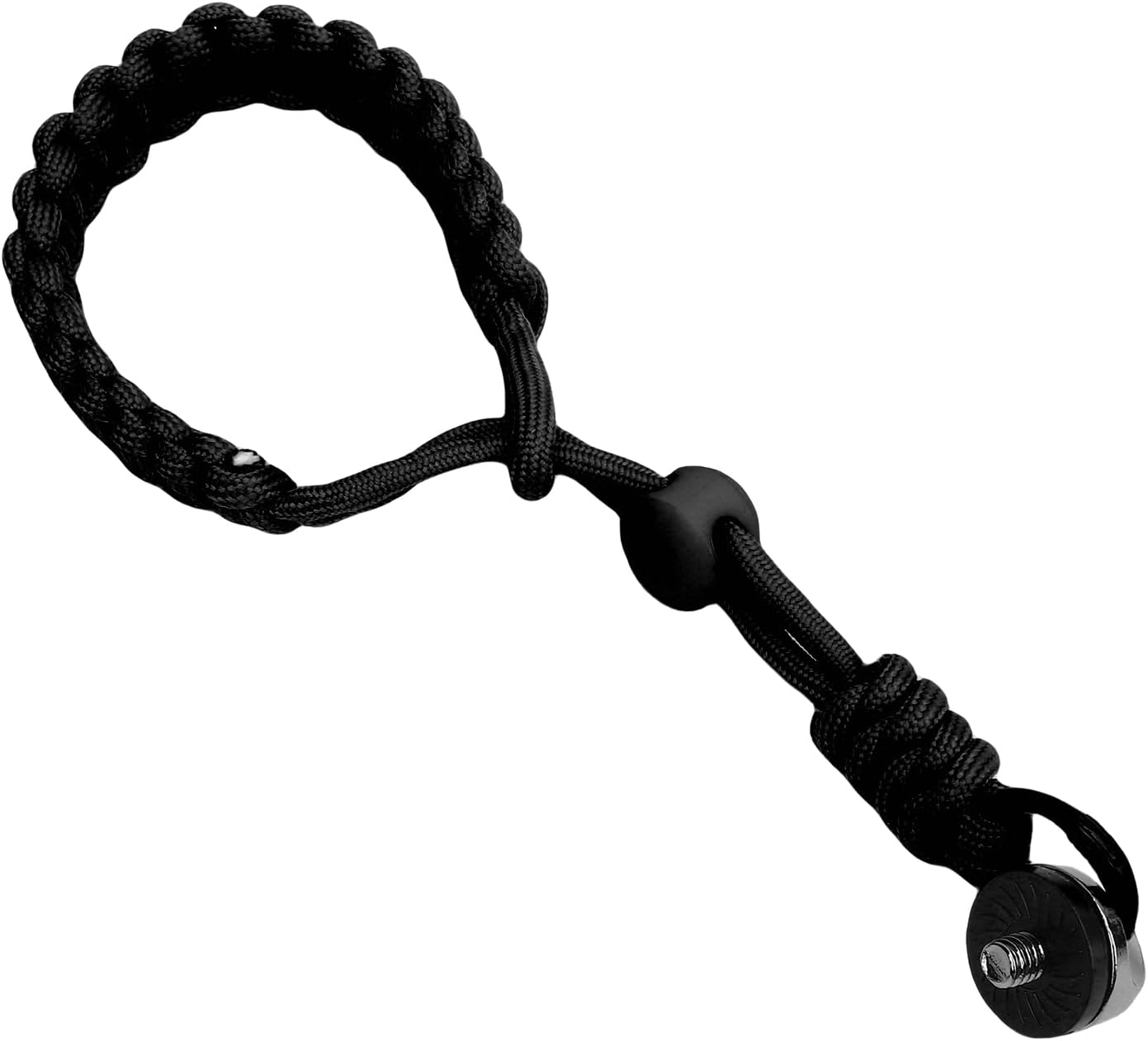 Action Camera Wrist Strap, High Strength Polyester Anti Lost Handheld Lanyard with 1/4 Inch Screw (Black)