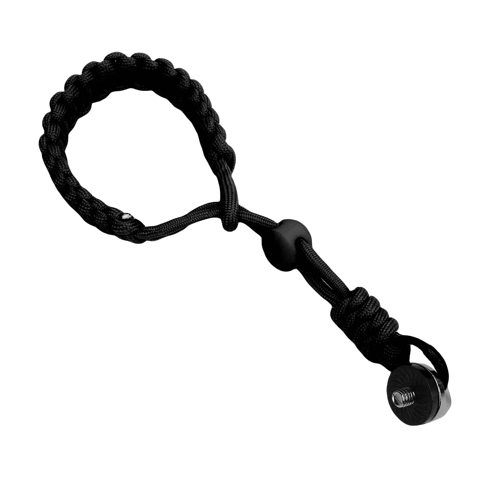 VBESTLIFE Ręczny Pasek na Nadgarstek do Kieszeni 3, Insta X5 X4, Poliestrowy Pasek o Wysokiej Wytrzymałości ze śrubą 1/4 Cala, 19 Cm (BLACK)