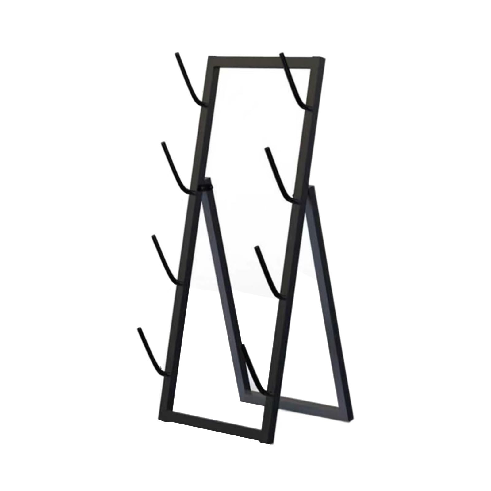 Soporte plegable para monopatín, estante de exhibición independiente para tablas de esquí, surf, estante de acero para equipos deportivos, fácil montaje, capacidad de carga de 66 libras